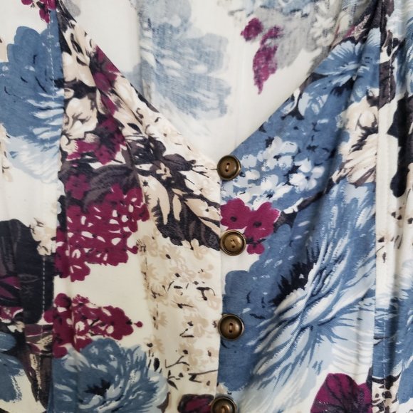 Blue/Purple/White UO romper - Picture 7 of 7